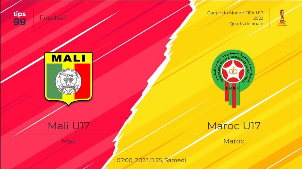 Académiciens JMG Mondial U17 Victoire du Mali face au Maroc a la coupe du monde U17 2023