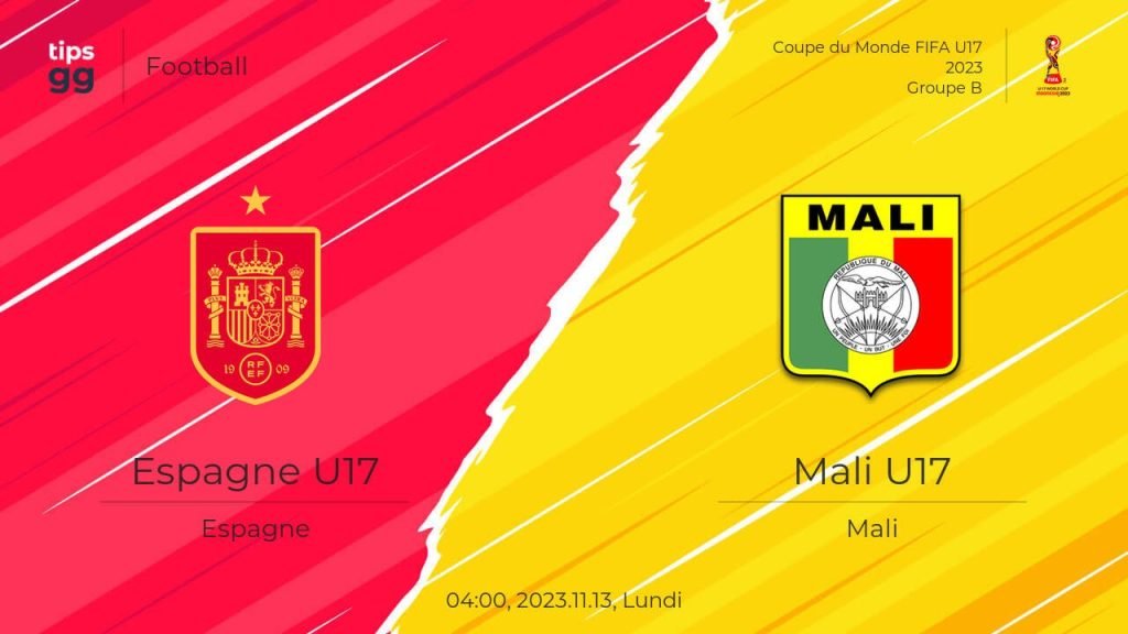 cdm U17 2023 Espagne vs Mali 4 académiciens JMG de Bamako